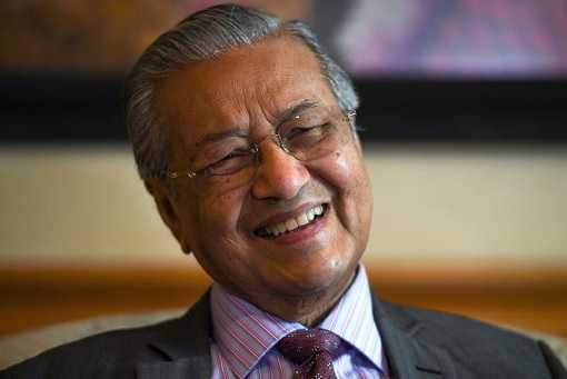 Mahathir Laughing